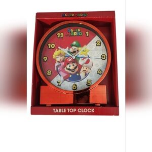 Super Mario Brother Table Top Clock